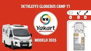 Dethleffs Globebus Camp T1 2025 | Yakart Autocaravanas