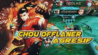 Chou Offlaner Agresif Game Play Mobile Legends - Boss Party Official