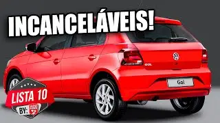 10 CARROS INCANCELÁVEIS! Fala mal, mas vende MUITO (by inscritos)