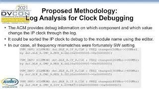 An Efficient Method to Verify Dynamic IP Clock Frequency on SOC Using Auto-Gen Active Clock Monitor