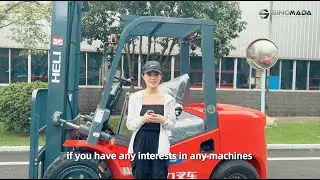 HELl 3.5 Tons Diesel Forklift CPCD35 for Material Handling
