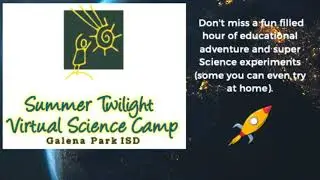 Virtual Science Lab Summer Camp Ad