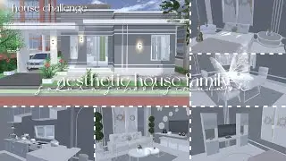 𔔁 「 Bagi - Bagi ID + House Challenge」 Aesthetic House Family ˖ ֹ੭🦢୧┊ SAKURA School Simulator