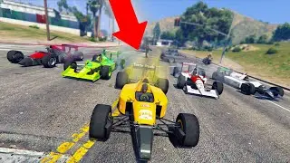 ROBBING SPREE W/ F1 CARS! *INSANE!* | GTA 5 THUG LIFE #310