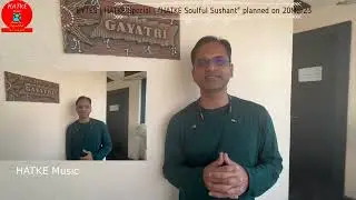 Sushant Kulkarni expressing feelings during studio recording  | HATKE Soulful Sushant | 20MAR23