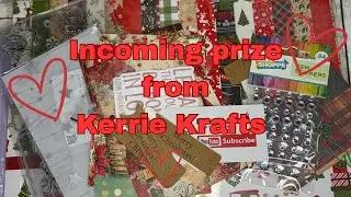 Prizes from @kerriekrafts  January 9, 2026