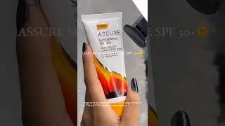 Assure Sun Defence spf 30 #vestige #skincare #viral #shortfeed #youtubeshorts #shorts