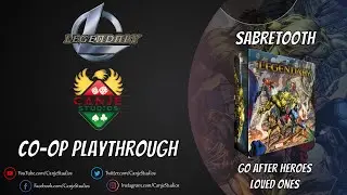 Canje and Co-Op Guild Play Marvel Legendary | Sabretooth