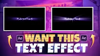 Text Animation In after effects | Text Intro Like me | Mastermind Editz |
