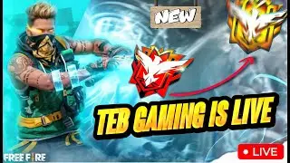 Free Fire Rank Push Grandmaster HD Live Stream || TEB Gaming Live