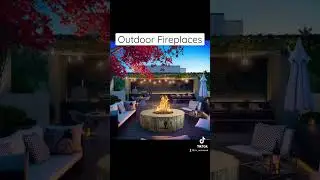 Gorgeous Outdoor Fireplace Design: Why You Should Add One To Your Property! #outdoorfireplace