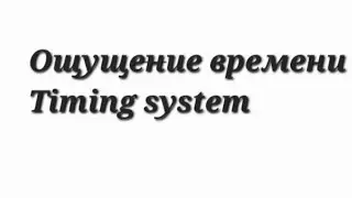 Timing system