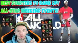 BEST Starters To Rank Up NBA All World