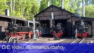 120 Jahre Preßnitztalbahn Teil 1/4 Der Lokschuppen in Jöhstadt
