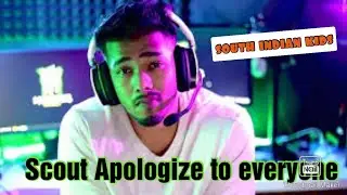 Scout ended stream due to Haters | south indian kids | scout apologize