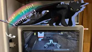 3D printed dragon Toothless #asmr