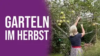 Garteln im Herbst