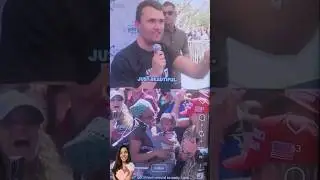 Чарли Кирк восхищается молодой чернокожей мамой и ребенком