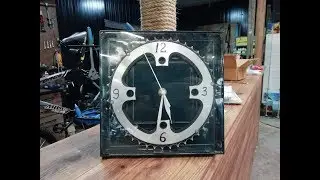 Bicycle clock. DIY.