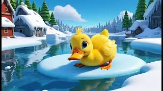 Duckling Dodo&rsquo;s Ice Flip Fail 🦆❄️ | 3D Animated Nursery Rhyme for Kids
