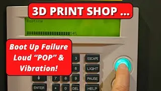 Stratasys Fortus 400mc Terrible Boot Up Failure!