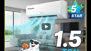 Panasonic 1.5 Ton 5 Star AC Unboxing & Review | Wi-Fi Inverter AC | 7-in-1 Convertible, AI Mode