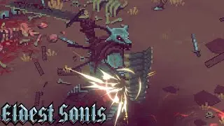 New pixelated boss fight Eldest Souls