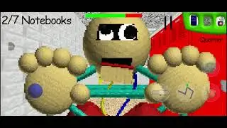 Me playing baldi's basics again
