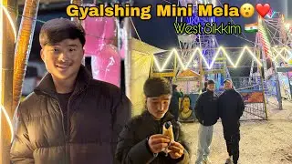 Bihari Bhiya Installing Dokan In Sikkim| Gyalshing Mini Mela Exploring 😍🇮🇳|