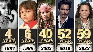 Johnny Depp Transformation | Johnny Depp From 1963 To 2023