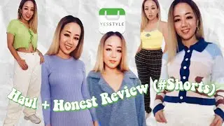 YESSTYLE TRY ON HAUL + Honest Review | #Shorts