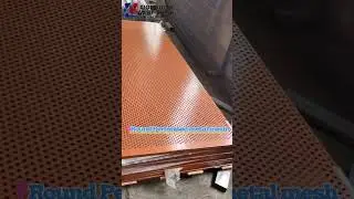 Factory direct sales Round Hole Punched&nbsp;Metal&nbsp;Mesh Stainless Steel Aluminum Pattern&nbsp;Perforated&nbsp;Metal