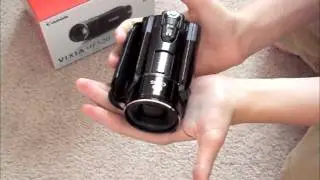 Canon Vixia HF S20 Unboxing