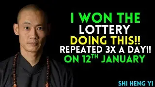 IT REALLY WORKS! ON 12TH JANUARY MONEY WILL FLOW INTO YOUR LIFE! LAW OF ATTRACTION | Shi Heng Yi