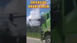 Drone Pilot Fail - costly drone crash #shorts #drones