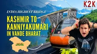 Kanniyakumari to Kashmir: First Vande Bharat Train Journey 🚉