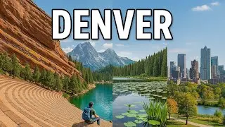 Denver, Colorado-Red Rocks, Mountains