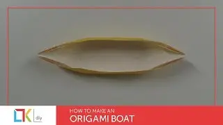 Origami toys #58 - How to make an origami boat X