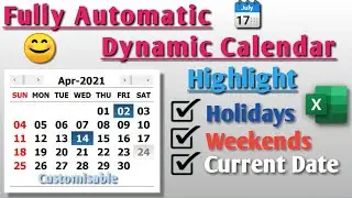 How to make calendar 2024 in excel | Ms Excel में कैलेंडर कैसे बनाये ? | #TheTalkingBrain #Excel