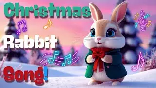 Hop-Hop Christmas Bunny Song for Kids | Winter Wonderland Rabbit Song