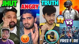 Again CONTROVERSY in 2025?🥶 Warning & ANGRY🚨 BGMI vs FreeFire,S8UL Goldy,Mavi,Scout,Godlike Admino