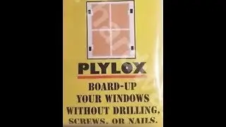 NO DRILLING HURRICANE PLYWOOD Board Up Windows with PLYLOX Hurricane Ian Helene #Helene #ian