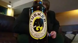 Tusker Let's Try This Beer