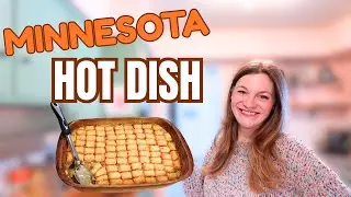 Classic Minnesota Hot Dish Recipe! Tater Tot Casserole