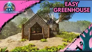 EASY Greenhouse Build! | Ark: Survival Ascended (Speed Build)