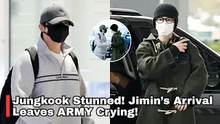 ARMY Cries! Emotional Moment as Jimin Welcomes Jungkook at Incheon Airport Shocks Everyone
