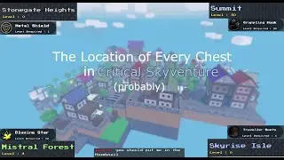 The Location of EVERY 