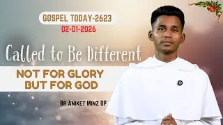 Holy, Not Popular | Br Aniket Minz OP | 02-01-26 | John 1:19-28 #happynewyear