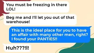 My mother-in-law locked me in warehouse in subzero weather. I discover her disgusting diary