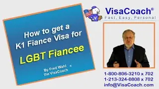 How to get a Fiance Visa for your LGBT Lesbian, Gay, Bisexual or Transgender Fiancee to USA Gen 68